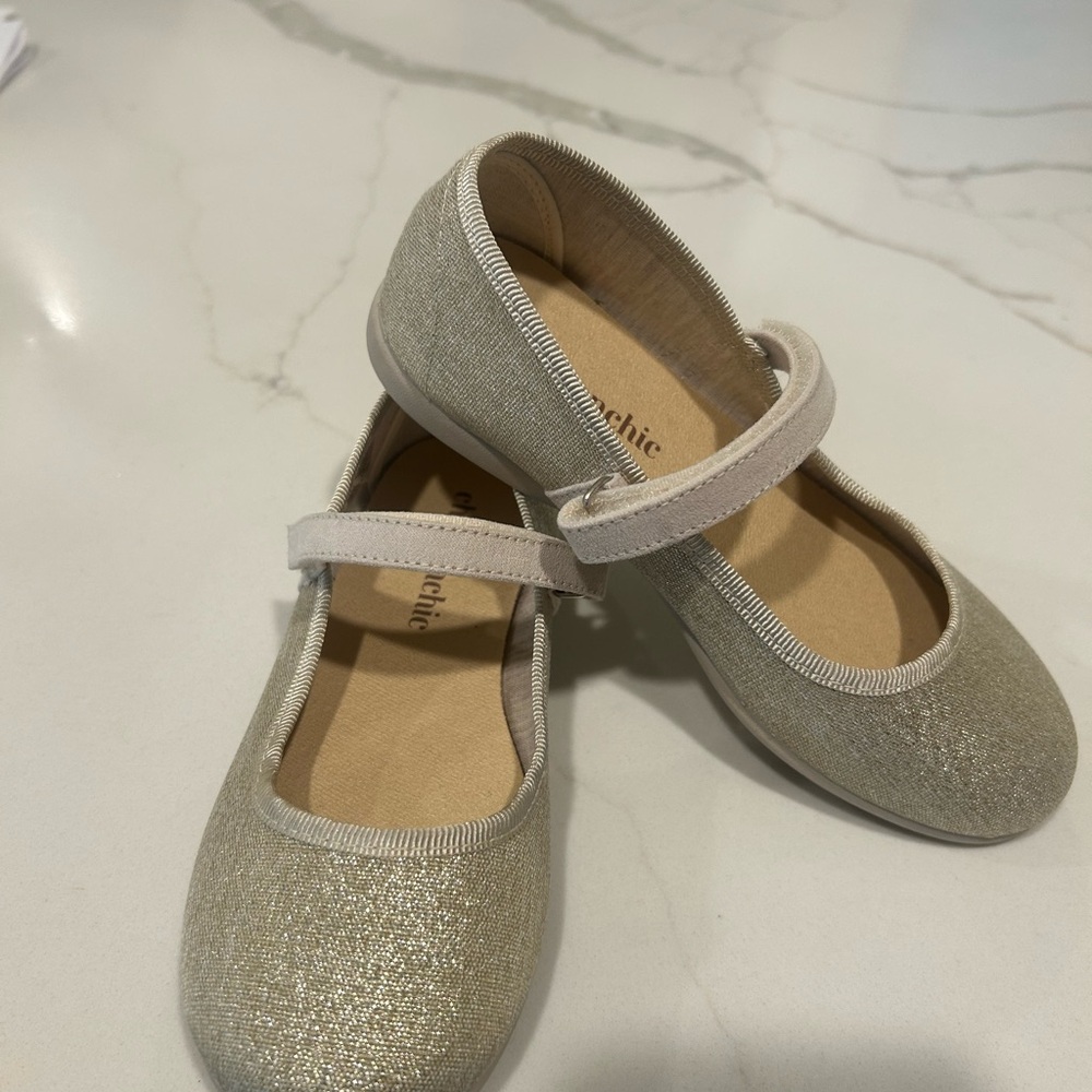 Childrenchic gold Kids Shoes